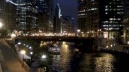 Prom na rzece Chicago