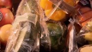 Warzywa zapakowane w plastik