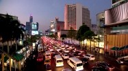Korek uliczny w Bangkoku
