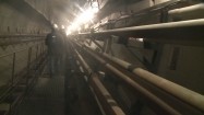 Tunel w moskiewskim metrze