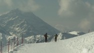 Trasa narciarska w Tatrach