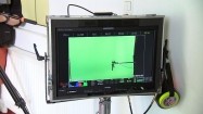 Green screen na podglądzie kamery