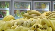 Banany w supermarkecie