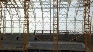 Stadion Mordovia Arena w budowie