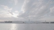 Rzeka Newa w Sankt Petersburgu