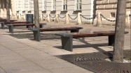 Ławki na Krakowskim Przedmieściu