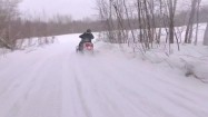 Jazda na skuterze śnieżnym