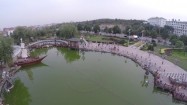 Chiny - staw w parku