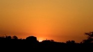 Zachód słońca w Tanzanii
