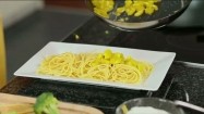 Makaron spaghetti z dynią