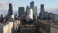 Wieżowce w centrum Warszawy