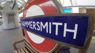 Stacja metra Hammersmith w Londynie