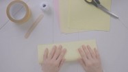 Składanie harmonijki z papieru