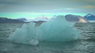 Kawałek lodowca na Morzu Arktycznym