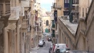 Wąska uliczka w Valletcie