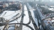 Ośnieżone ulice Szczecina