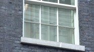 Okna rezydencji biura premiera Wielkiej Brytanii