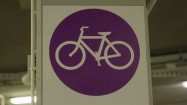 Znak informujący o parkingu dla rowerów