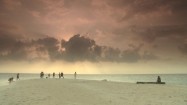 Zachód słońca na Malediwach