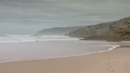 Piaszczysta plaża w okolicach Sintry