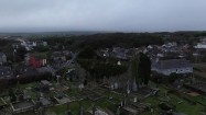 Opuszczony celtycki cmentarz