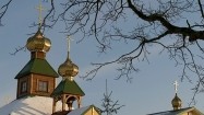 Cerkiew Opieki Matki Bożej na terenie skitu w  Odrynkach