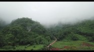 Mgła i pora deszczowa w Tajlandii