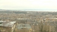 Panorama Edynburga ze wzgórza Calton Hill
