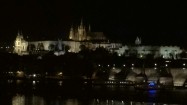 Hradczany w Pradze nocą