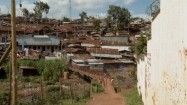 Kibera - dzielnica slumsów w Nairobi