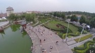 Chiny - park w mieście