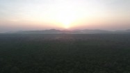 Krajobraz Sri Lanki - wschód słońca