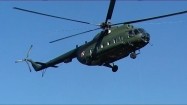 Śmigłowiec wojskowy Mi-8 - akcja ratunkowa