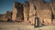 Kolumny Salomona na pustyni Negew w Izraelu
