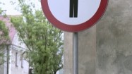 Znak zakazu ruchu pieszych