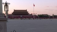 Plac Tiananmen i Brama Niebiańskiego Spokoju w Pekinie