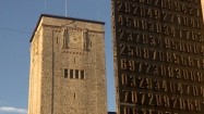 Wieża Zamku Cesarskiego i pomnik kryptologów w Poznaniu