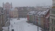 Stary Rynek w Poznaniu zimą