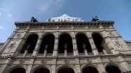 Fasada gmachu opery w Wiedniu