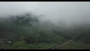 Mgła i bujna roślinność w Tajlandii