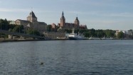 Widok na Szczecin od strony Odry