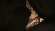 Jaskinia na pustyni Negew