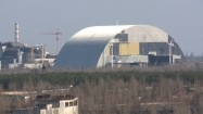 Budowa sarkofagu w Czarnobylu