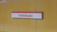 Metro w Warszawie - stacja Świętokrzyska