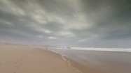 Pusta plaża w okolicach Sintry