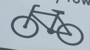Tabliczka "Nie dotyczy rowerów"