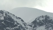 Zimowy krajobraz gór