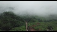 Mgła i bujna roślinność w Tajlandii