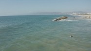 Plaża nad oceanem w Kalifornii