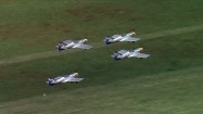 Piknik lotniczy - startujące samoloty